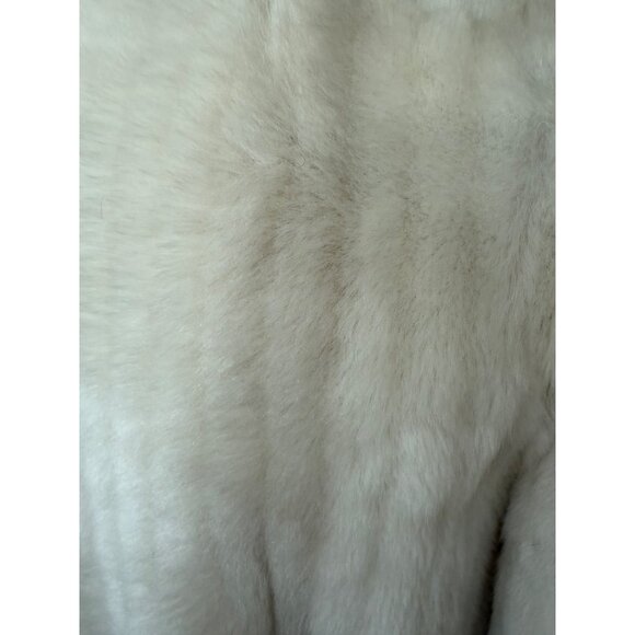 Vintage 70's Candice Originals Faux Fur Gray/White Coat - Picture 15 of 16
